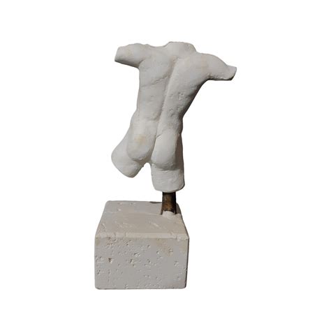 Hermes Statue Nude Body Torso Greek Handmade Sculpture Cm Etsy