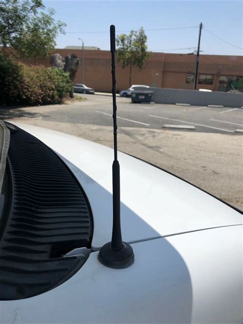 13 Inch Antenna Mast Black Power Radio AM FM For DODGE RAM VAN 1991