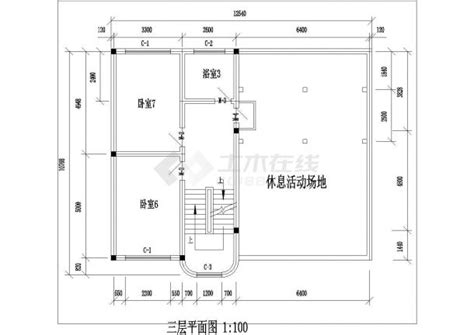 广州某城中村3层混合结构自建民居楼建筑设计cad图纸（含立体效果图）土木在线