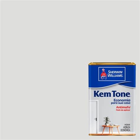 Tinta Acrílica Fosca Kem Tone Branco Gelo 18 Litros 2720306 SHERWIN