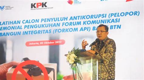 Dukung Gerakan Anti Korupsi Pegawai Bank Ikuti Pelatihan Pelopor On