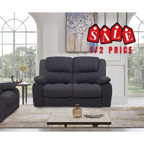 London Charcoal Loveseat - Cleo's Furniture