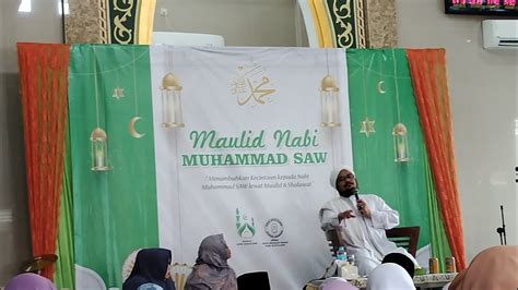 Habib Muhsin Bin Zaid Al Athos Di Acara Maulid Nabi Muhammad Saw Mushola Nurul Muta Allimin