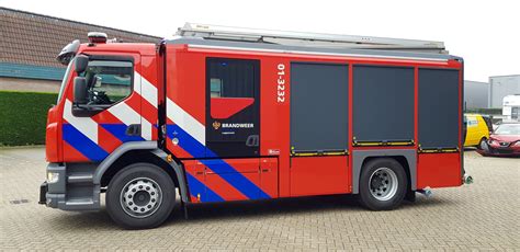 Brandweer Striping Van Eekeren Reclame