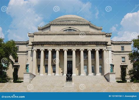 Columbia University Library In New York City Royalty Free Stock Photos ...