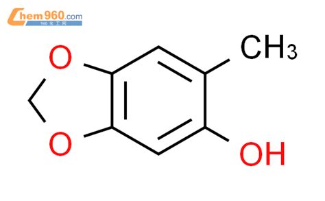 7622 31 3 6 甲基 1 3 苯并二氧杂环戊烯l 5 醇化学式结构式分子式molsmiles 960化工网