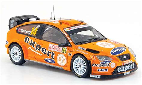 Modellino In Miniatura Ford Focus Rs Wrc Sun Star Rs Wrc Solberg