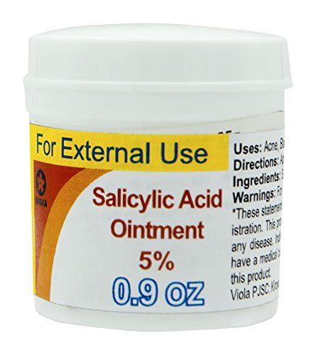 Salicylic Acid Ointment G Oz Ointment Buy Online In Uae