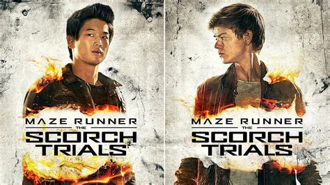 2 New Character Posters For Maze Runner The Scorch Trials Featuring