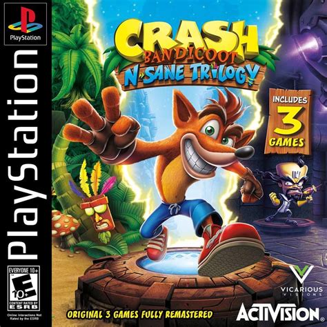 Re Created The Activision Crash Bandicoot N Sane Trilogy Psone