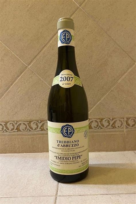 2007 Emidio Pepe Trebbiano D Abruzzo Selezione Vecchie Vigne