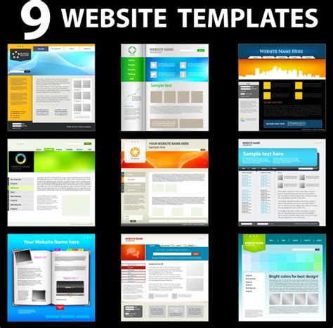 Page layout design template free vector download (27,482 Free vector ...