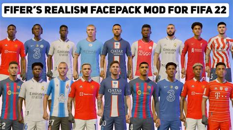 FIFER S Realism Facemod For FIFA 22 X EEP MOD PC YouTube