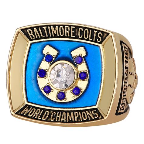 1970 Baltimore Colts Super Bowl Championship Ring Standard Series Foxfanschampionring