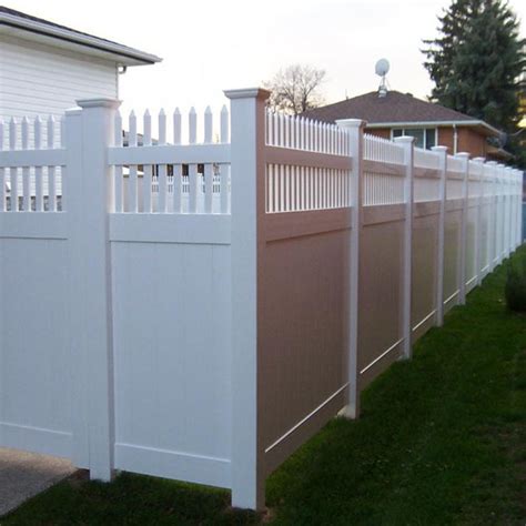 High Quality PVC Semi Privacy Garden Fencing Outdoor Pool Vinyl