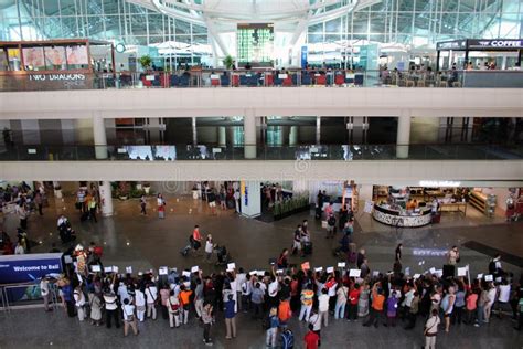 Passengers At Arrivals In The Sangster International Airport In Montego ...