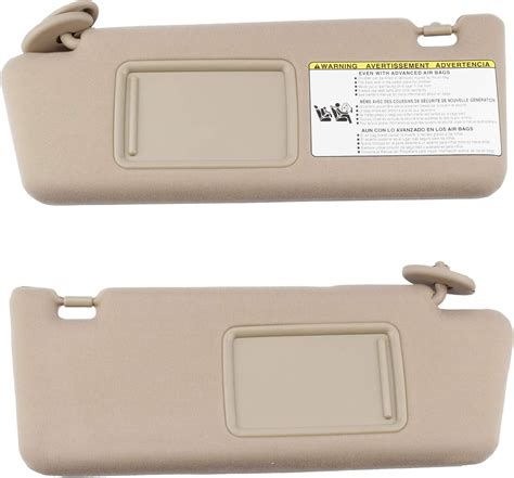 Amazon Dasbecan Left Driver Right Passenger Side Sun Visor