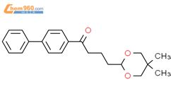 4 5 5 Dimethyl 1 3 Dioxan 2 Yl 1 4 Phenylphenyl Butan 1 One 898756