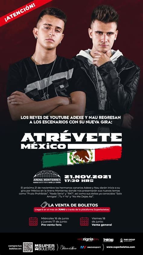 Adexe Nau Anuncian Concierto En Monterrey Monterrey Live