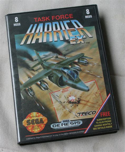 Test De Task Force Harrier Ex Sur Sega Megadrive