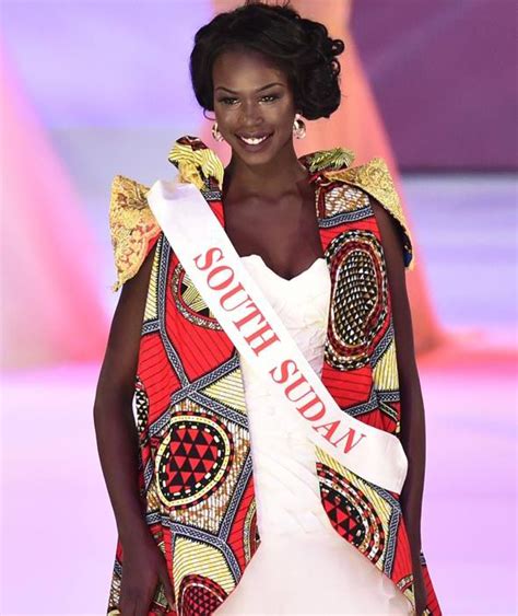 Miss South Sudan Awien Kuanyin Agoth Par Miss World 2014 Pictures