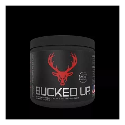 Bucked Up Pre Workout 25 Serv Sabor Blood Raz Envío Gratis