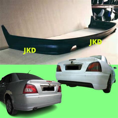 REAR SKIRT PROTON WAJA R3 REAR BUMPER SKIRT SKIRTING NEW REAR SKIRT