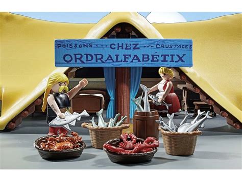 Playmobil Astérix La Capanna di Ordenalfabetix 71266 Juguetilandia