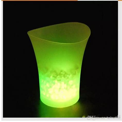 5L Color Changing LED Ice Bucket For Bars Nightclubs Champagne Wine