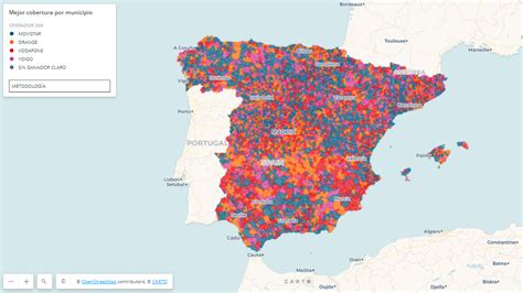 Este Mapa Interactivo Te Muestra Qu Operador M Vil Es Mejor Seg N Tu