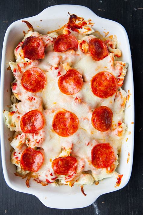 Pizza Casserole With Cauliflower Brooklyn Farm Girl