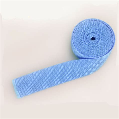 Heavy Duty Blue 3 Inch PP Polypropylene Webbing Tape With Fasteners