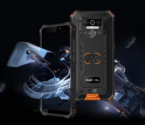 Смартфон Oukitel WP5 Pro выполнен в усиленном всепогодном корпусе ...