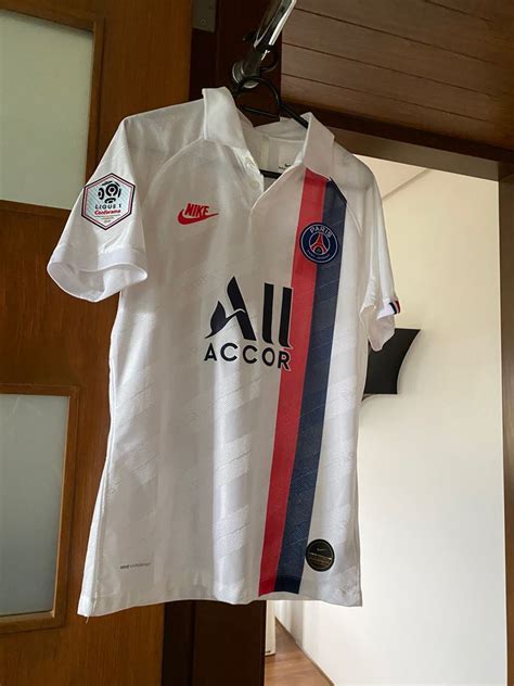 Nike Psg 19 20 Away Kit Mbappe Nameset Men S Fashion Activewear On Carousell