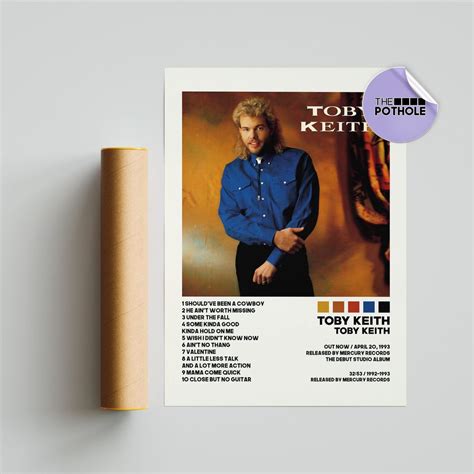 Toby Keith Posters / Toby Keith Poster / Toby Keith, Album Cover Poster ...