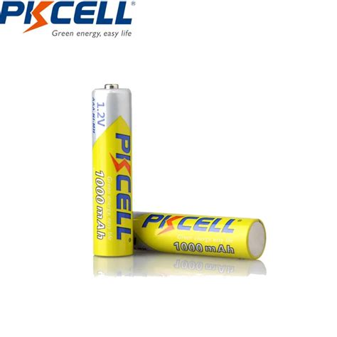 Pcs Pkcell Aaa Mah Nimh V Rechargeable Battery Aaa Nimh V