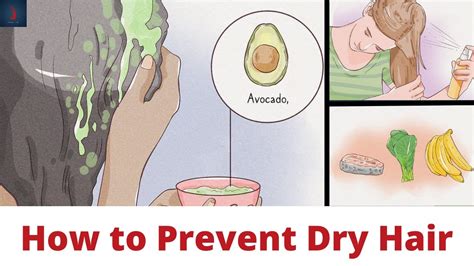 How To Prevent Dry Hair Youtube