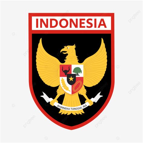 Pramuka Garuda Logo Scout Offizielles Pancasila Emblem Vektor Erkunden