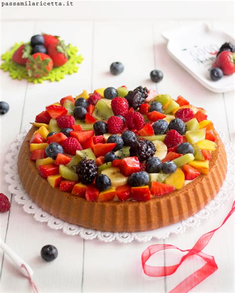 Crostata Morbida Alla Frutta Con Stampo Furbo Passami La Ricetta