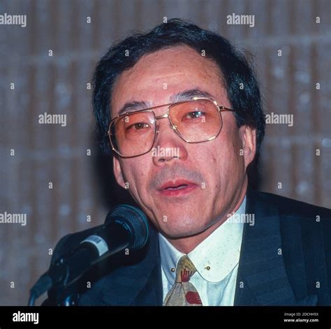 WASHINGTON, DC, USA, APRIL 13, 1993 - Charles Wang, Computer Associates ...