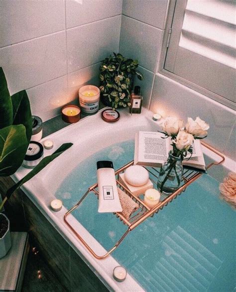 Aesthetic Bathroom Bath Relaxing Bath