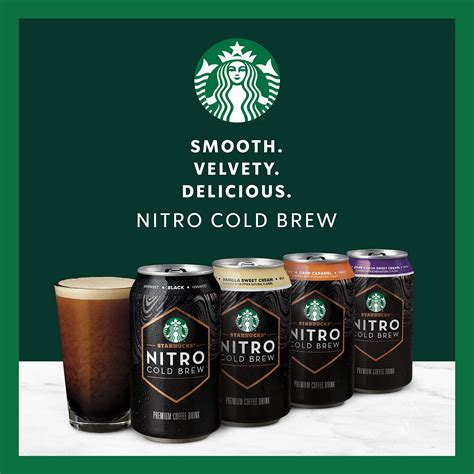 Snapklik.com : Starbucks Nitro Cold Brew Coffee, Dark Cocoa Sweet Cream