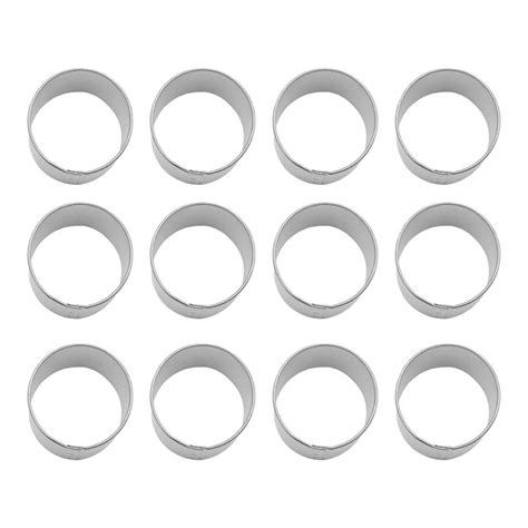 1 Dozen 12 Circle Round 2 Inch Cookie Cutters The Cookie Cutter Shop