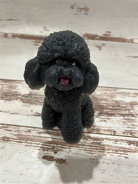 Poodle, Soap, Black Poodle, Dog, Toy Poodle, Standard Poodle, Miniature Poodle, Puppy, Gift Soap ...