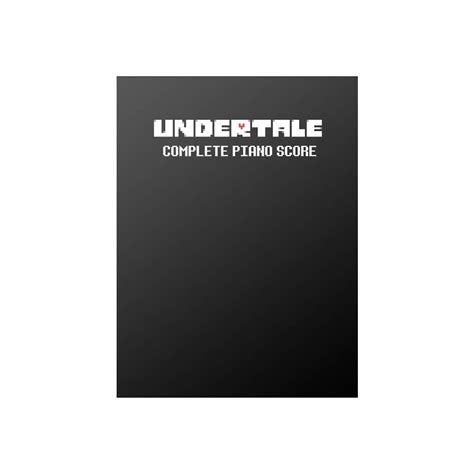 Amazon Undertale Complete Piano Score Sheet Music From The Game