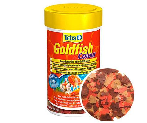 Корм для рыб Tetra Goldfish Colour Flakes 100мл хлопья - купить с ...