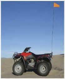 ATV Flags Make The Vehicle And Driver Safer And More Visible - Parker ...