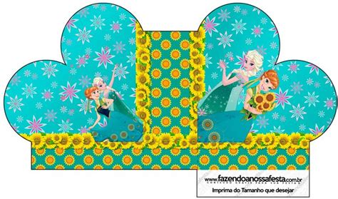 Caixa Coração Frozen Fever Cute Fazendo a Nossa Festa Frozen fever