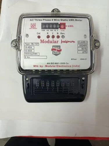 3 Phase Analog Energy Meter At ₹ 699 In New Delhi Id 24042849788