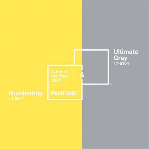 Ultimate Gray Illuminating Pantone presentó el color del 2021